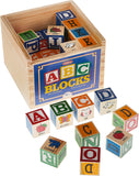 ABC Wooden Alphabet Blocks Toy