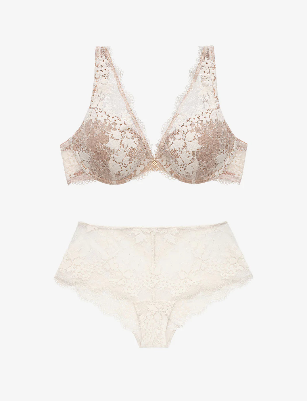 All Day Lace Uplift Plunge + Cheeky Set