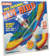 Tim Bird Flying Toy Rubberband Powered Mechanical Bird that Really Flies Wings Flap and Flies 50 Feet Ages 7 and Up