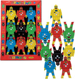 Stacking Robots Colorful Wooden Stacking Toy for Kids 9 pcs Fun Puzzle for Balancing and Imaginative Play Ages 3 and Up