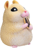 Chonky Cheeks Hamster Squishy Squeeze Toy Color May Vary Age 3 Pack of 1
