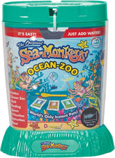 Sea Monkey Ocean Zoo Surprise Assorted Color 57 Aquarium Worlds Only Instant Pet Tiny Brine Shrimp Growth Set Educational Kit Kids Ages 6