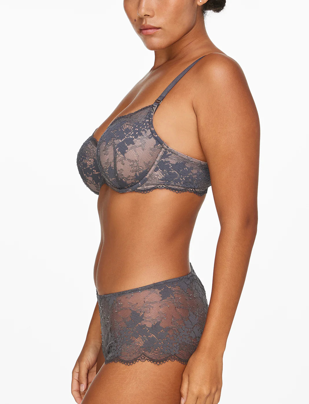 All Day Lace T-Shirt Bra + Cheeky Set