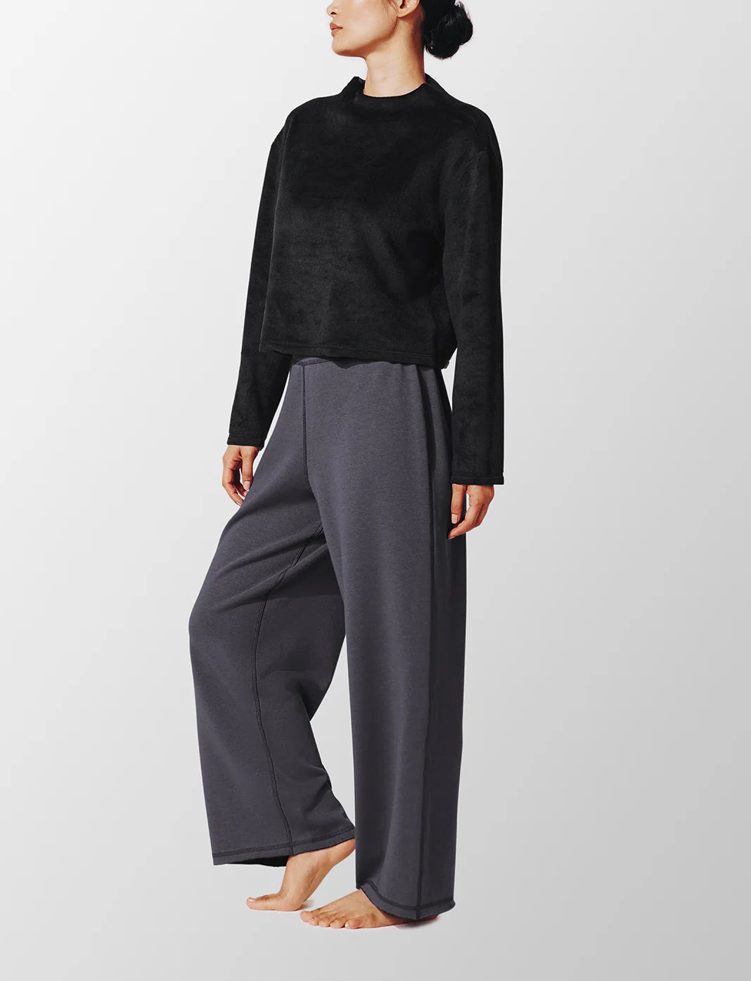 Cuddle Fleece Reversible Lounge Top
