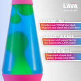 Lava The Original Lamp 145 Neon Pink Classic Liquid Motion Lamp Green Yellow and Blue Liquid Item 2383 Amazon Exclusive