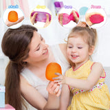 Squishy Fidget Toys Stress for Kids and Adults Super Solid Squeeze Ball Sensory for Stress Relief Birthday Easter Basket Stuffers and Party FavorsOrange