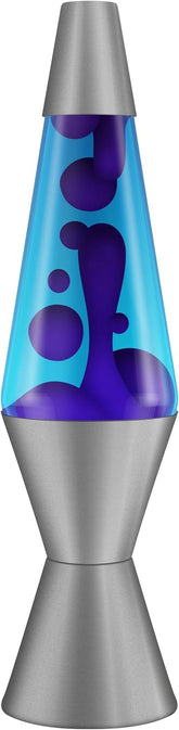 Lava Lamp 145 Cosmic Wave The Original Motion Light Purple Wax and Blue Liquid Item 2633 Amazon Exclusive