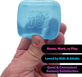 NeeDoh Nice Cube Sensory Squeeze Toy with Super Solid Squish 225 Cube Pink