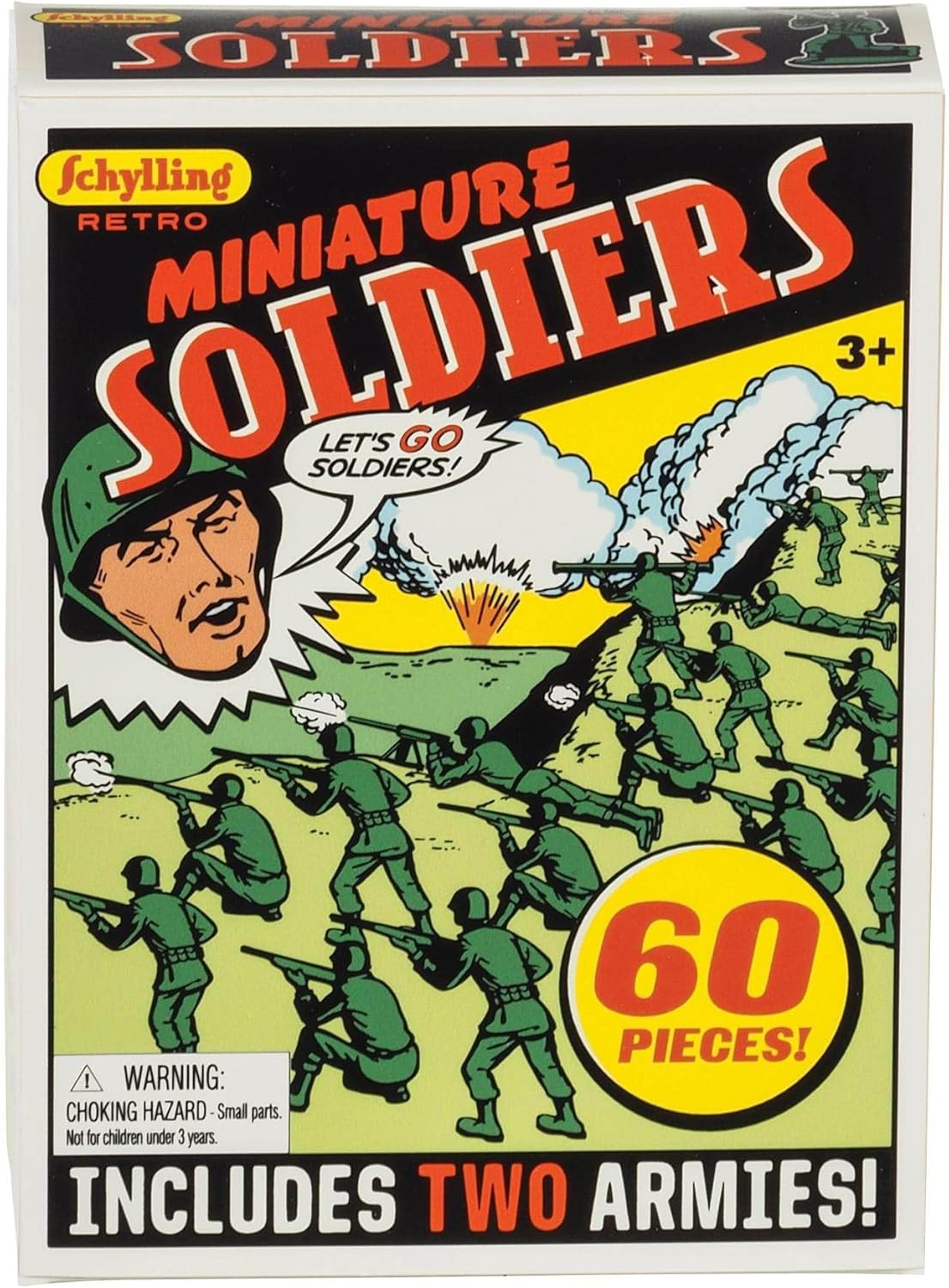 Retro Mini Soldiers 60 Piece 1 EA