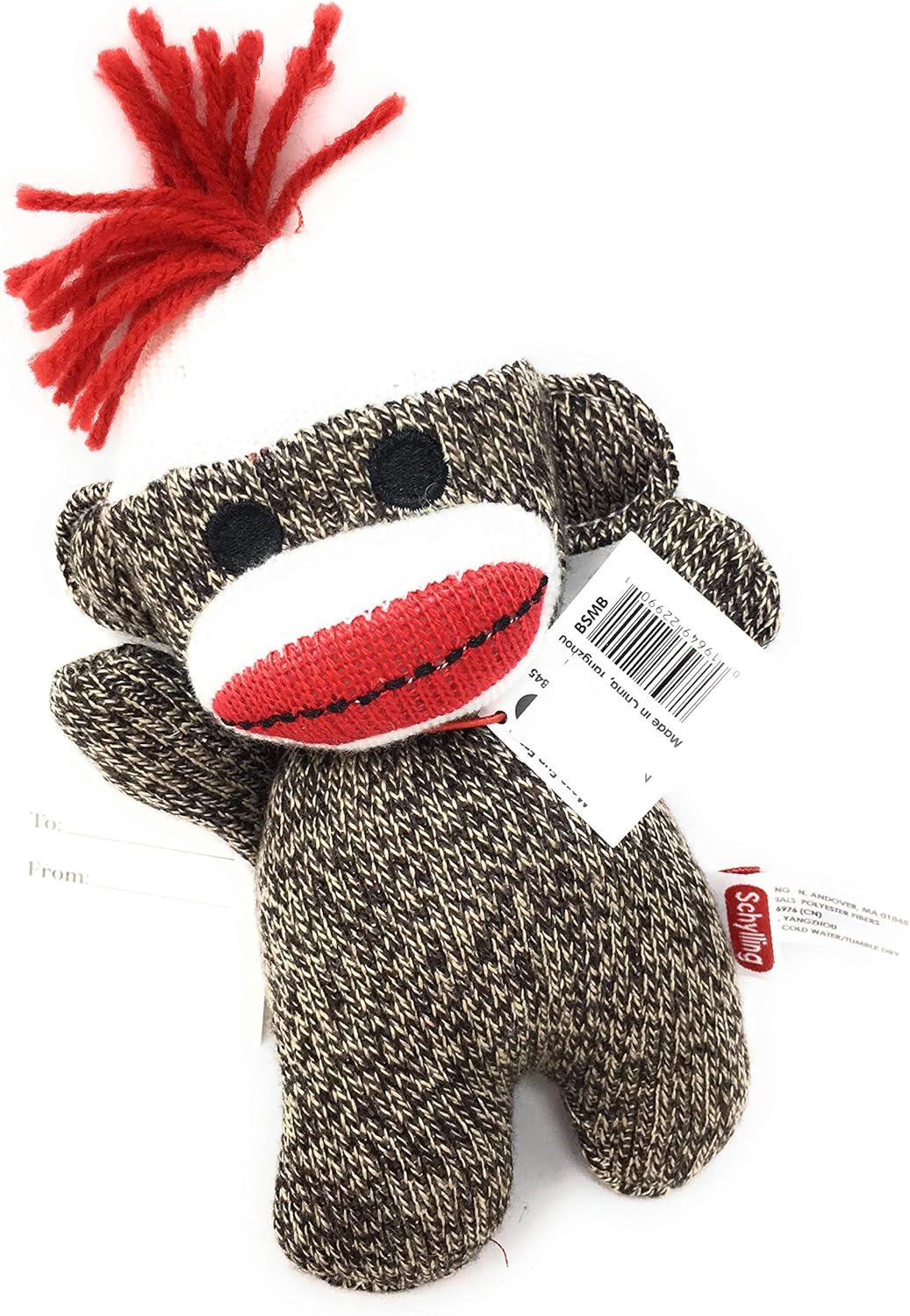 Sock Monkey Baby Brown