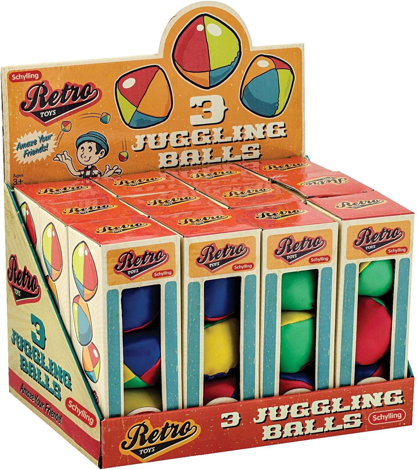 Retro Juggling Balls