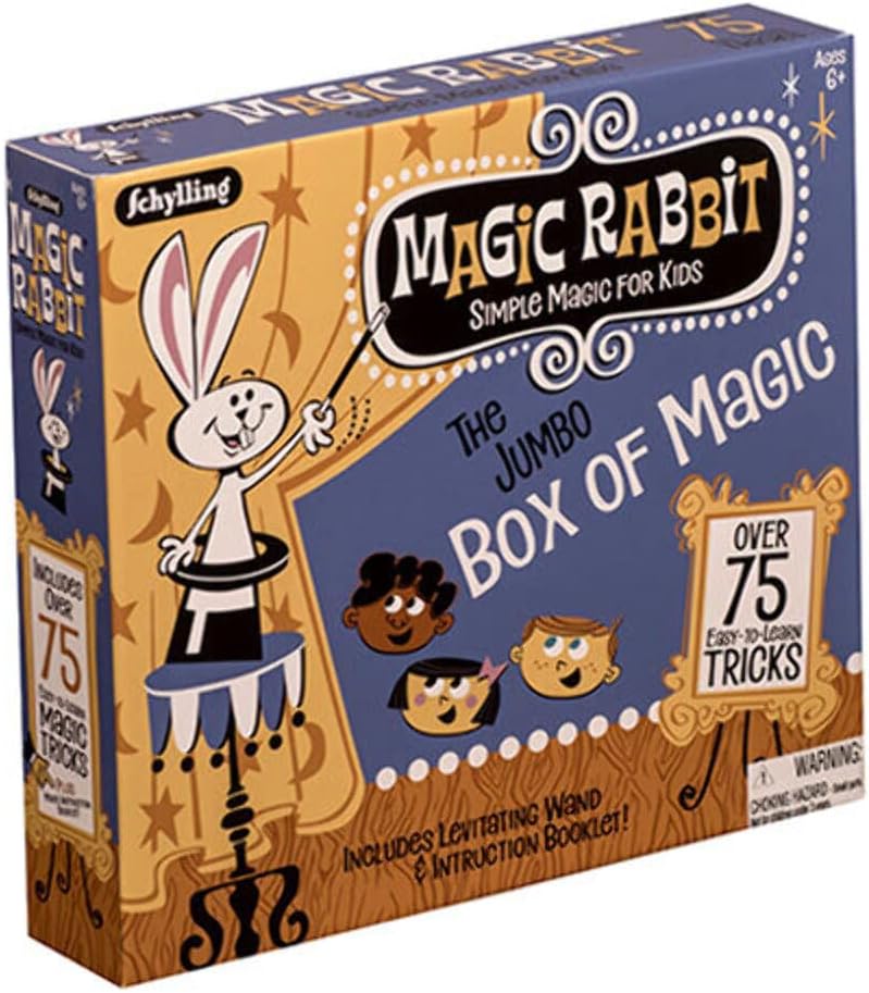 Magic Rabbit Jumbo Box of Magic Tricks Set