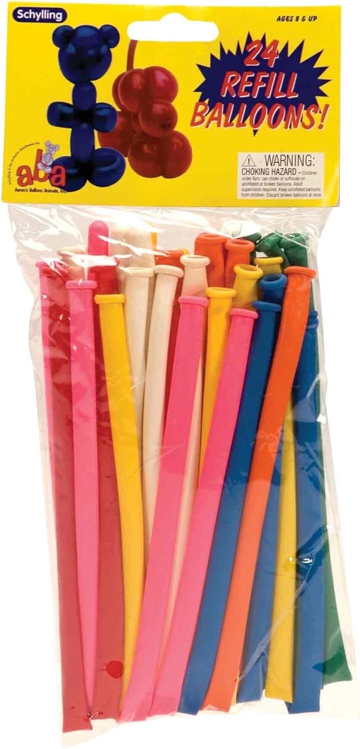 Animal Balloon Refill 24 Count