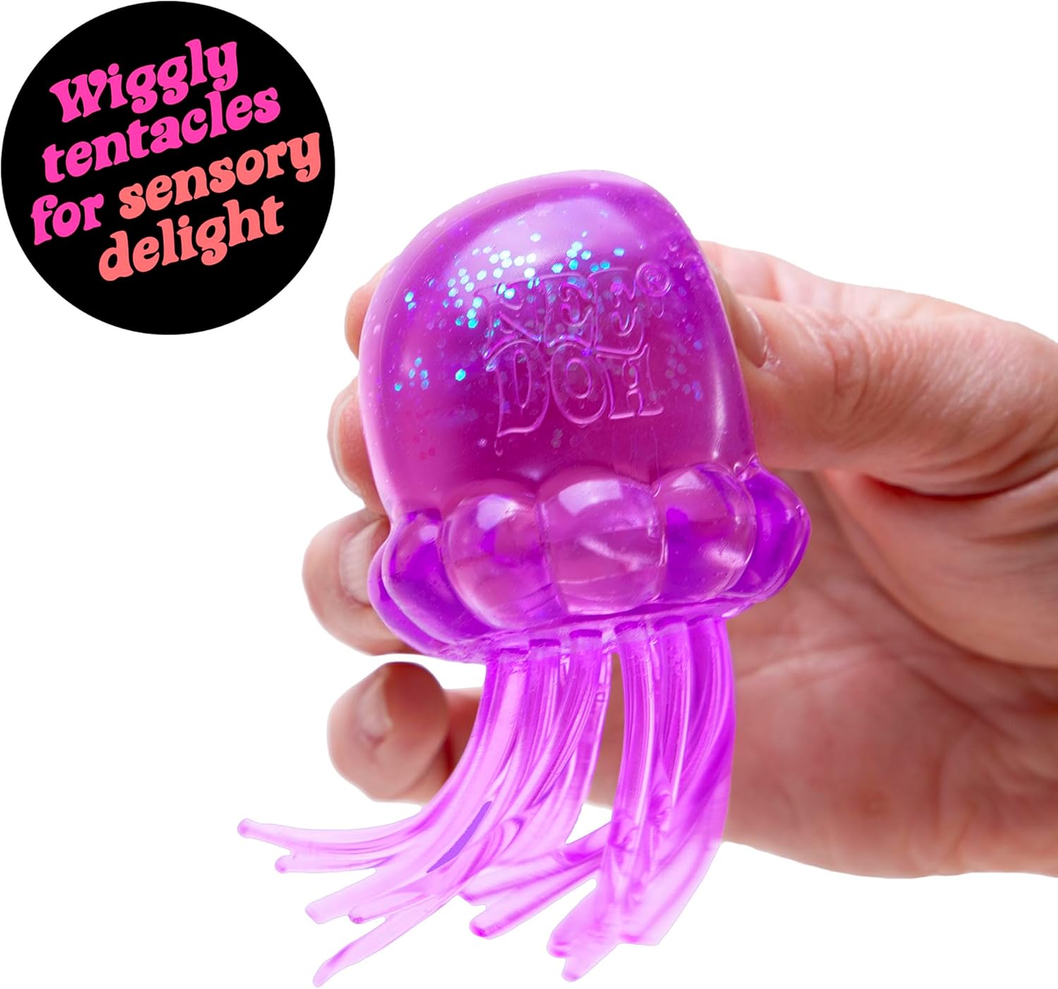Needoh Jelly Squish Sensory Squeeze Toy Colors May Vary