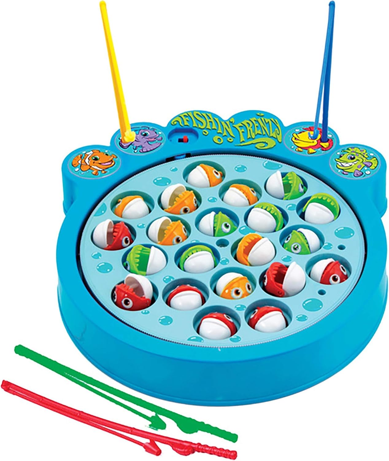 Fishing Frenzy Action Game Blue Large