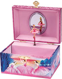 Iridescent Ballerina Jewelry Box Pink
