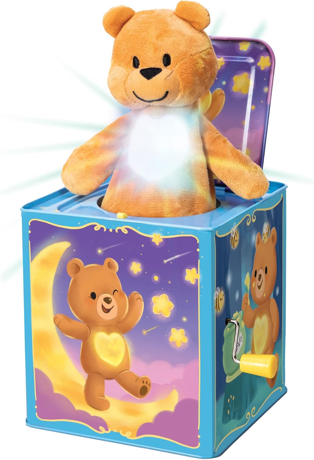 Teddy Bear Pop N Glow Jack in The Box 18mo TPGJB Small