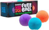 NeeDoh Teenie Fuzz Ball 3 Teenie Squeeze Toys with a Velvet Texture and Soft Cloud Squish 1 Balls Color May Vary