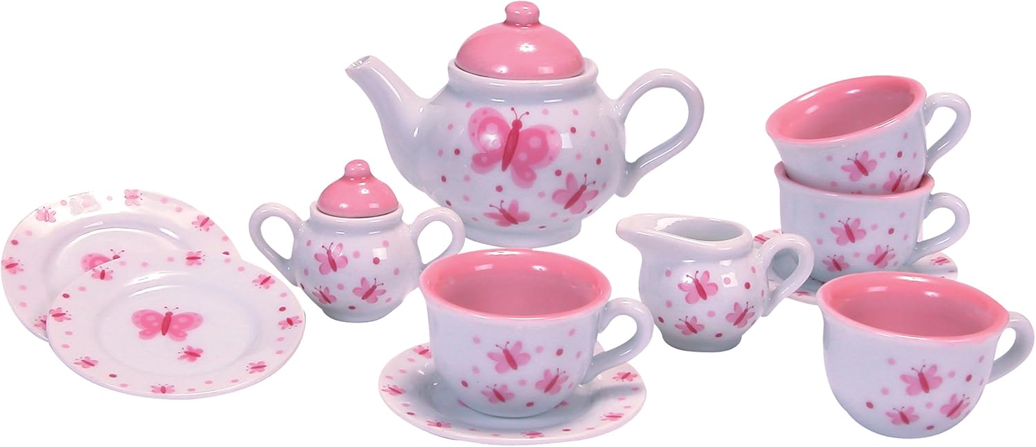 Butterfly Porcelain Tea Set