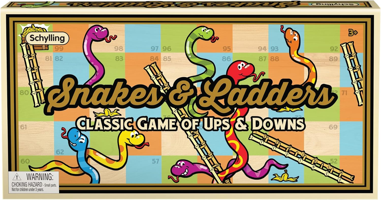 Snakes Ladder Game Age 3 SLG