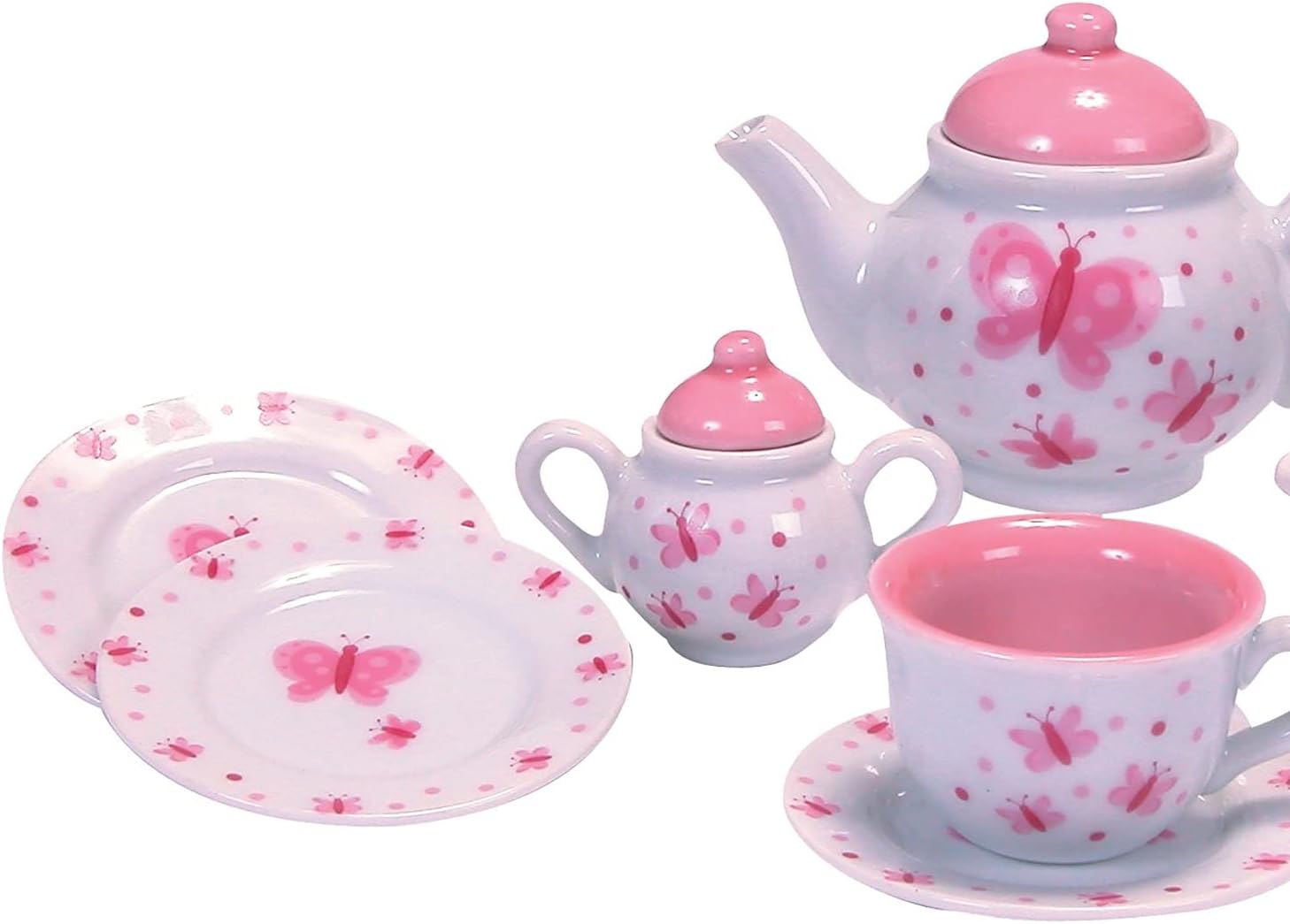 Butterfly Porcelain Tea Set
