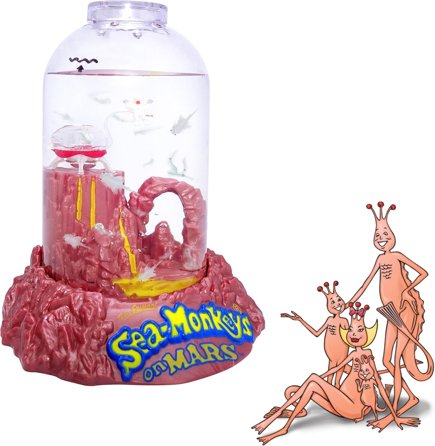 Sea Monkeys On Mars Worlds Only Instant Pets Ages 6 Pack of 1