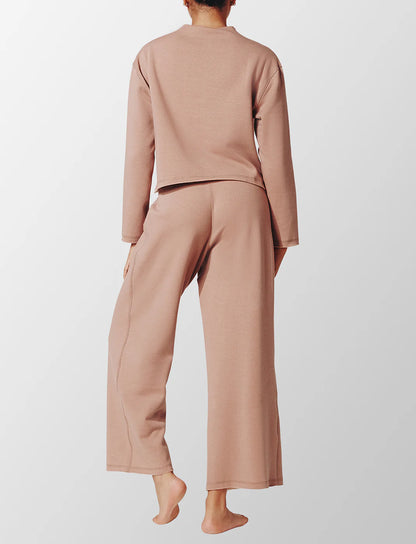 Cuddle Fleece Reversible Lounge Top