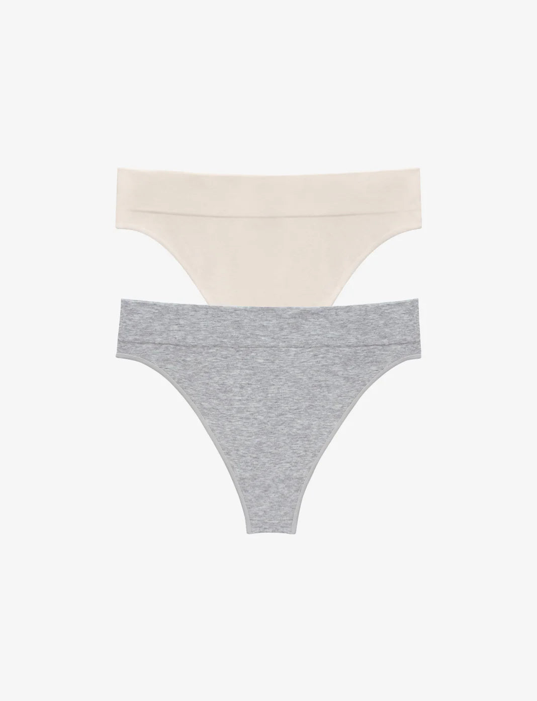 Seamless Cloud Cotton Thong - 2 Pack