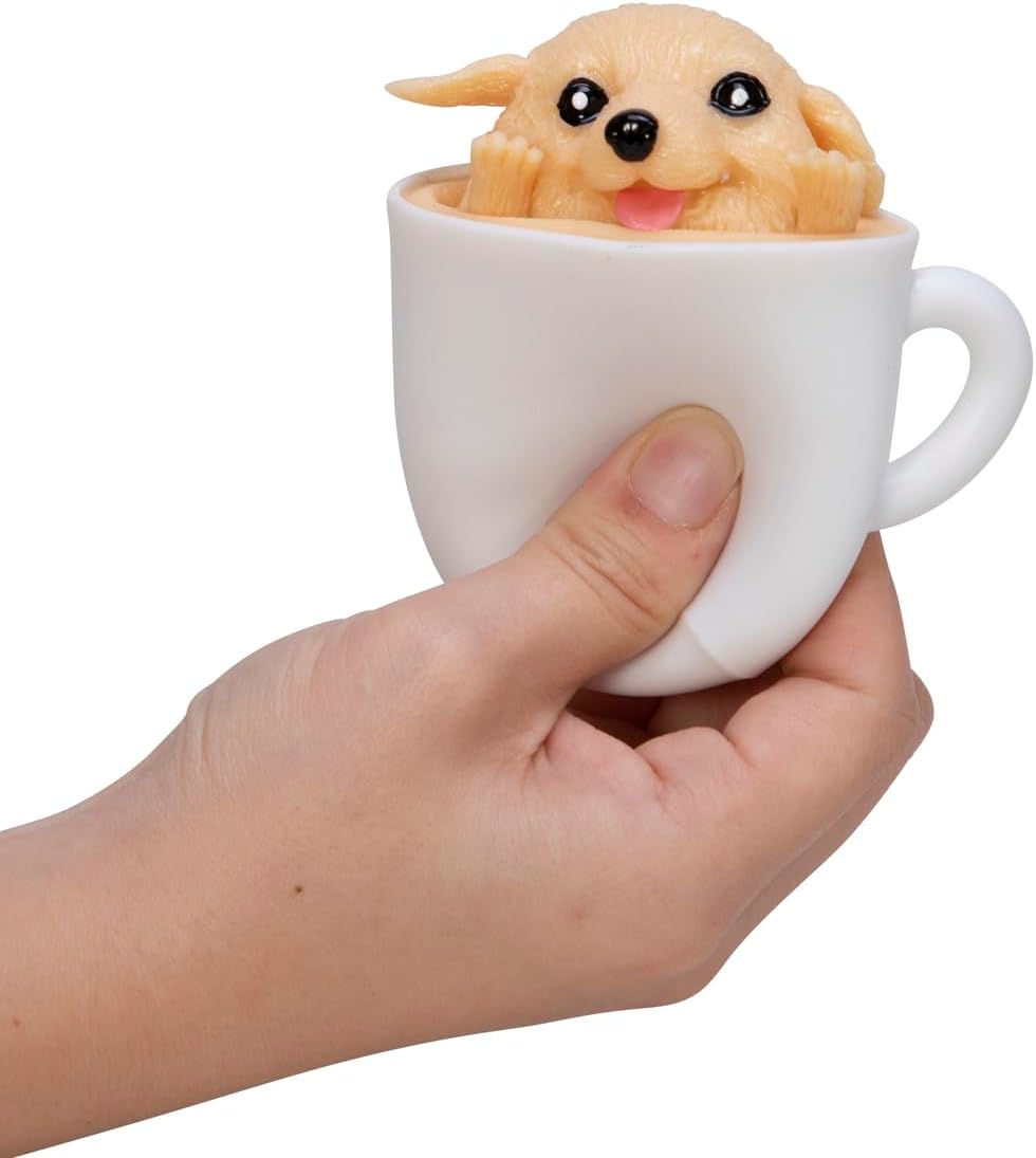 Pup in a Cup Squeeze to Reveal Adorable Caffeine Themed Companions Style May Vary Pack of 1