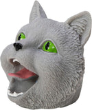 Cat Hand Puppet Stretchy Detailed Texture and Painted Face Color May Vary Pack of 1