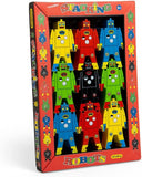 Stacking Robots Colorful Wooden Stacking Toy for Kids 9 pcs Fun Puzzle for Balancing and Imaginative Play Ages 3 and Up