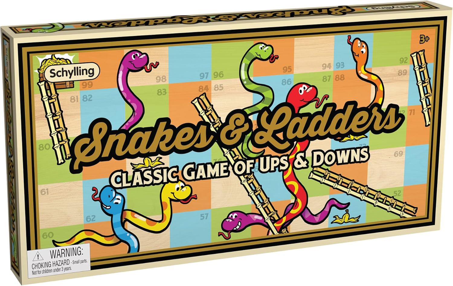 Snakes Ladder Game Age 3 SLG