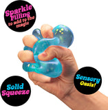 Needoh Dream Drop Sensory Squeeze Toy with Super Solid Squish 225 Cube Colors May Vary Pack of 1 Bilingual Packaging