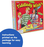 Tiddledy Winks Classic Game for the Whole Family Includes Game Board Cup and Winks Ages 3 and Up