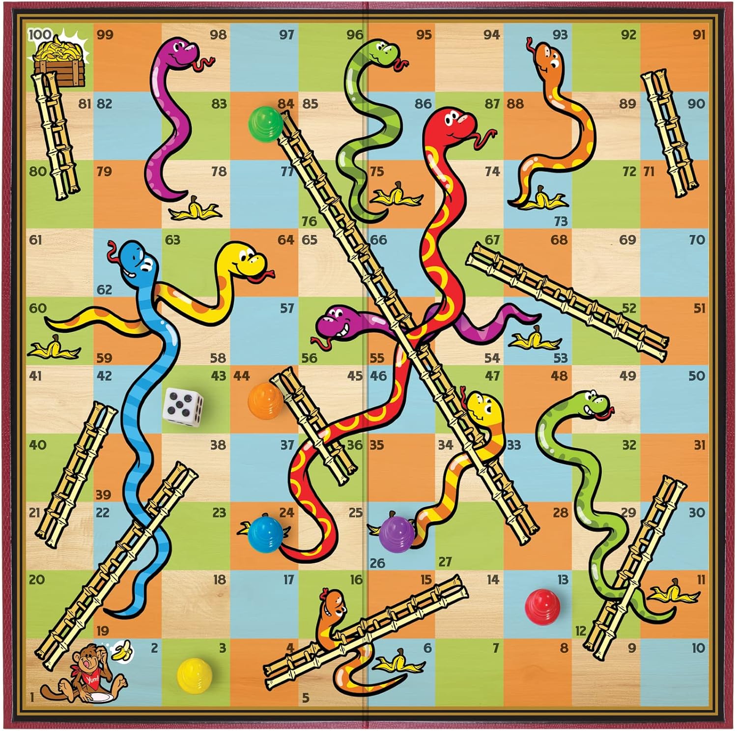 Snakes Ladder Game Age 3 SLG