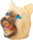 Cat Hand Puppet Stretchy Detailed Texture and Painted Face Color May Vary Pack of 1